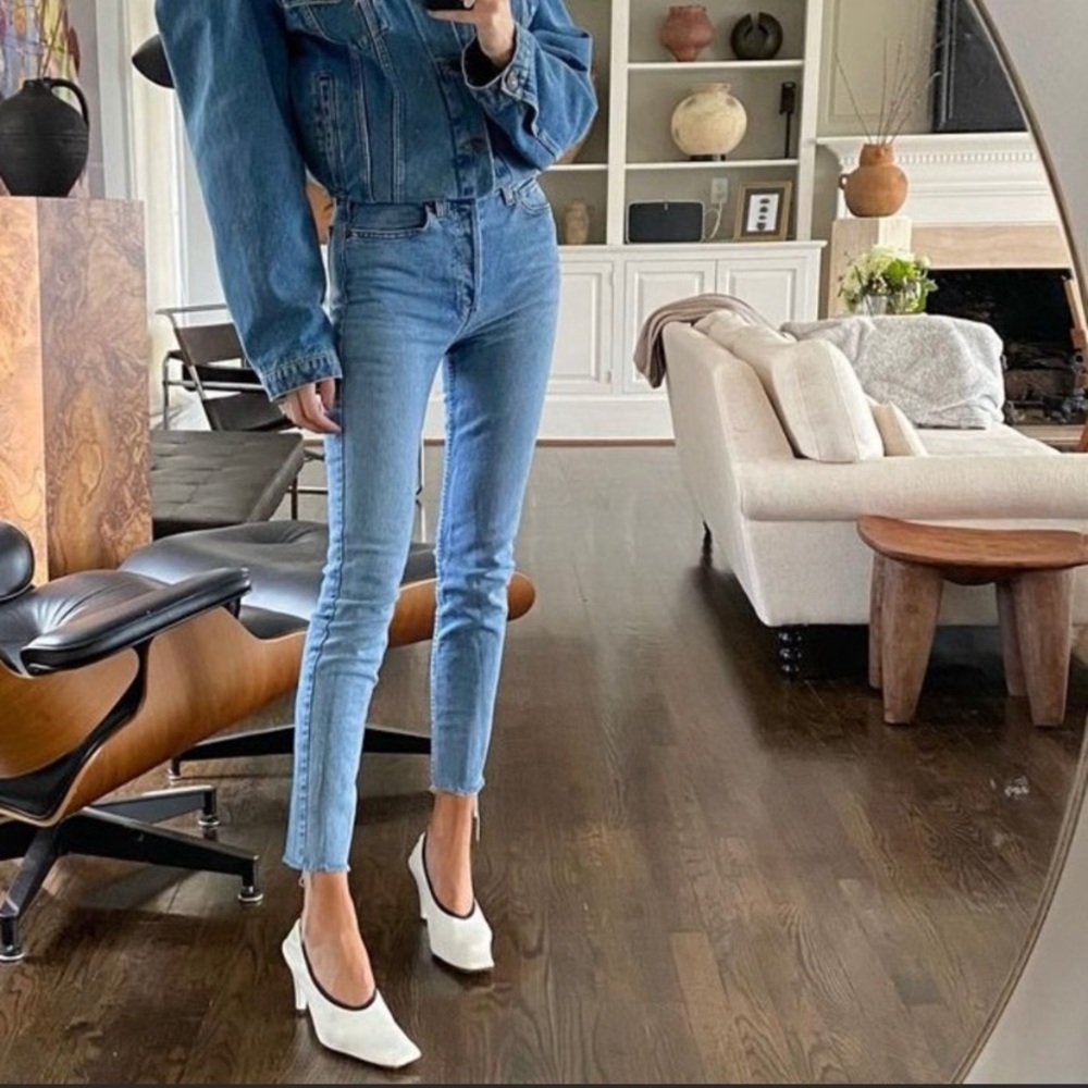 TRADE RE/DONE ORIGINALS HIGH RISE SKINNY